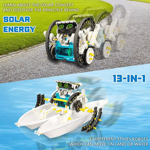 13-1 Solar Energy Robot Kit